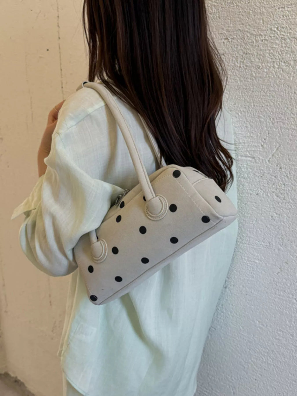Polka Dot Shoulder Bag