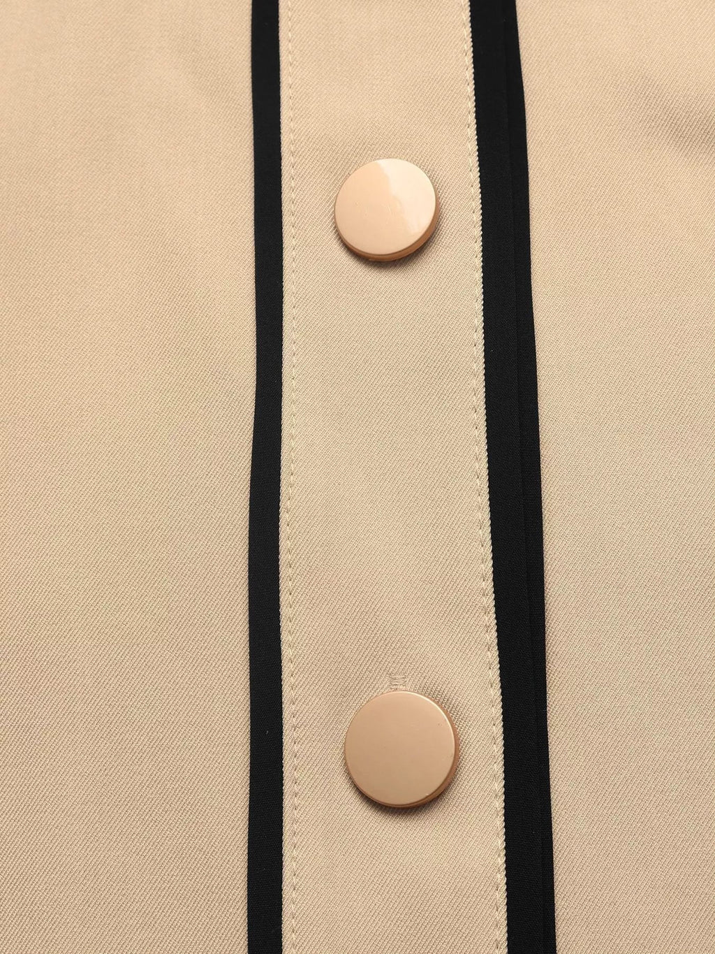 Contrast Lapel Button Front Midi Shirt Dress