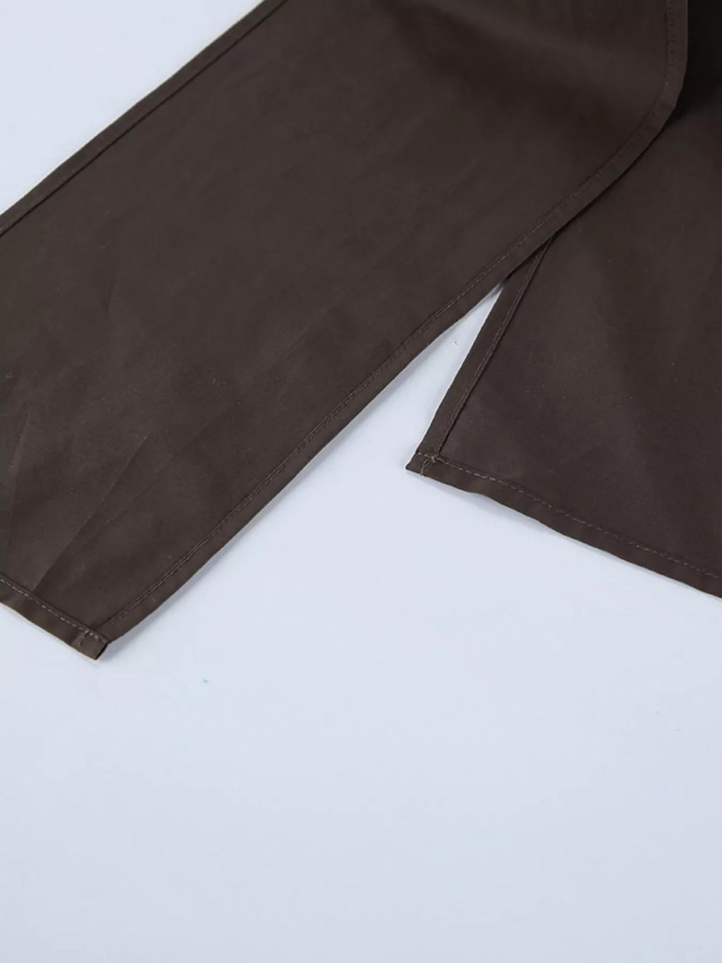 Slim-Fit Ruched Waist Shirt