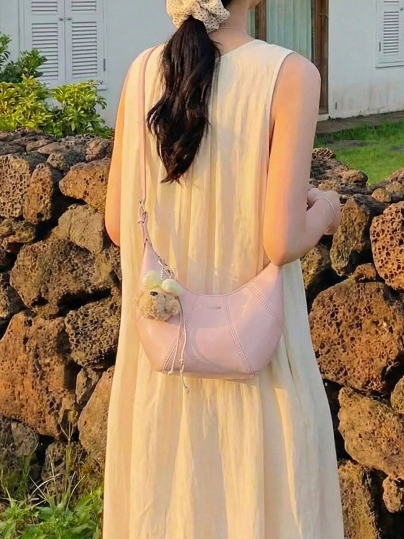 PU Leather Shoulder Bag