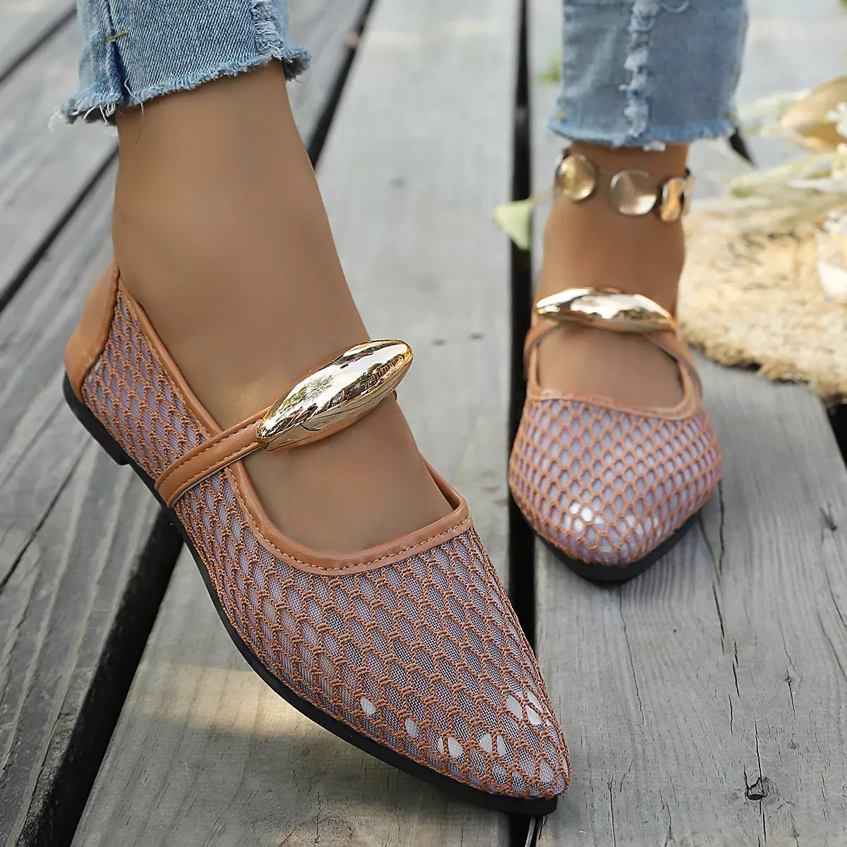 Point Toe Slip-Ons