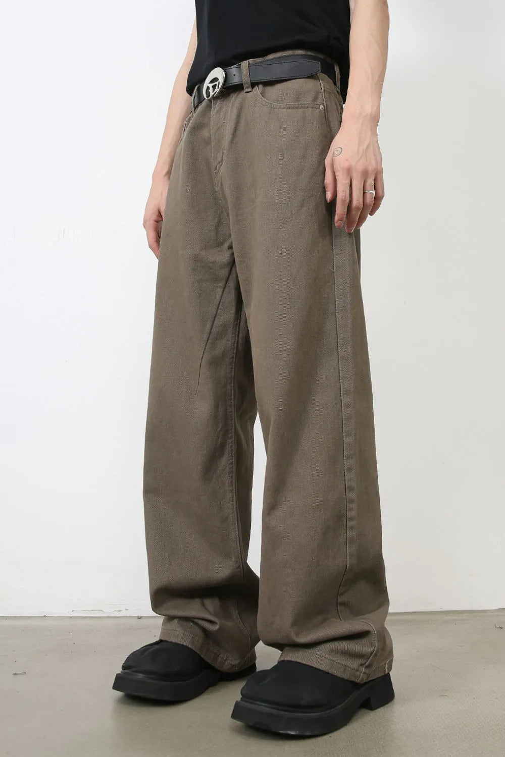 Men's Baggy Jeans with Pockets