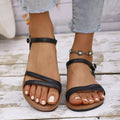 Open Toe Flats Sandals
