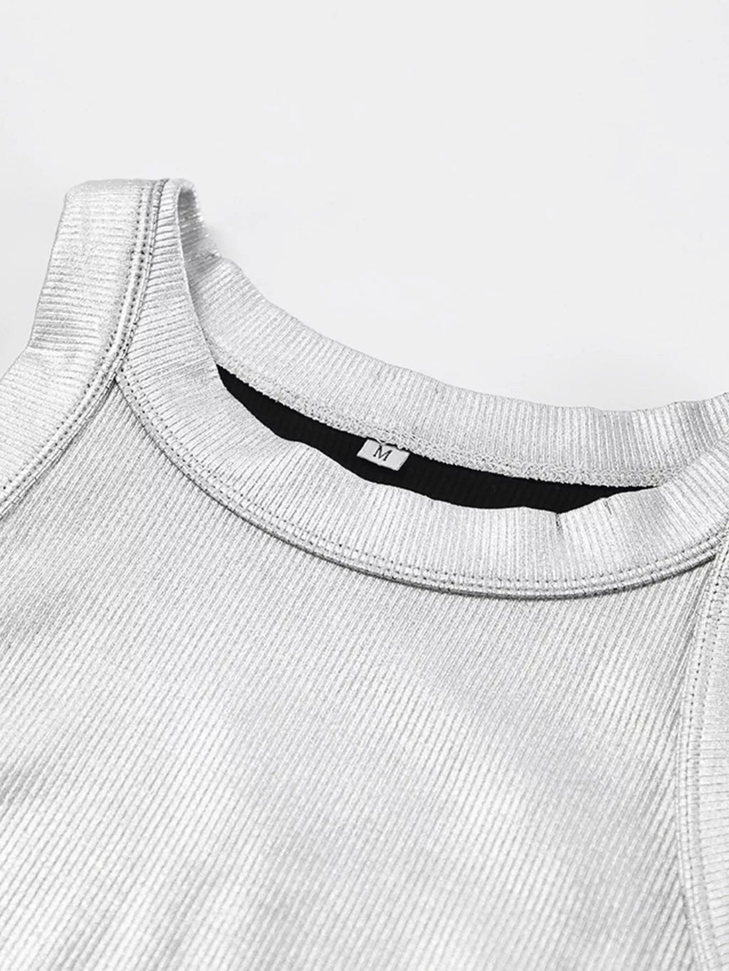 Ribbed Racerback Tank Top