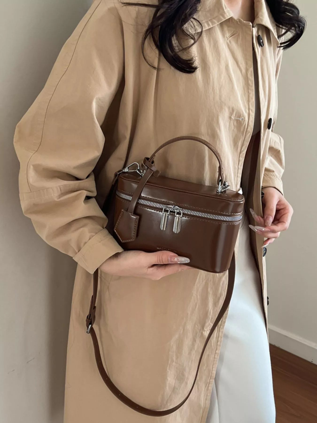 Top Handle Crossbody Bag