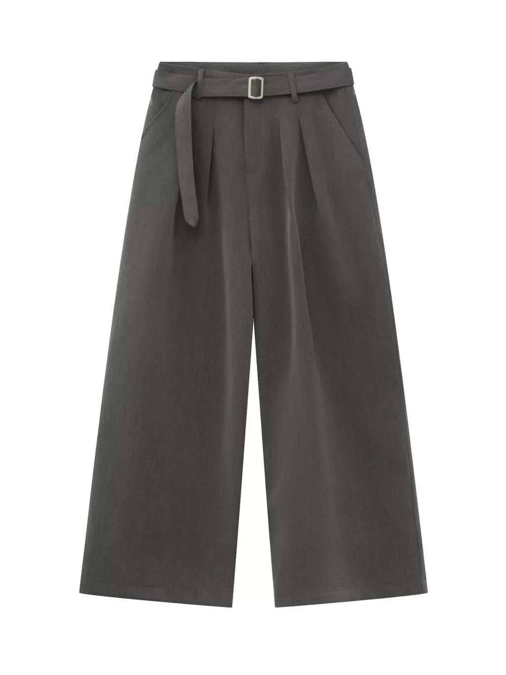 Men's Wide Leg Pleated Pants