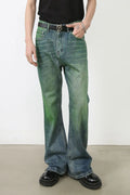 Men's Bootcut Jeans with Pockets
