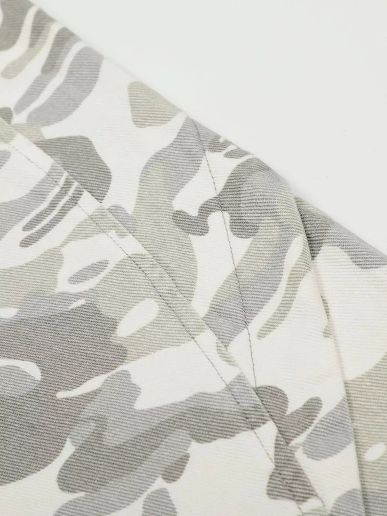 Men's Camouflage Wide-Leg Cargo Pants