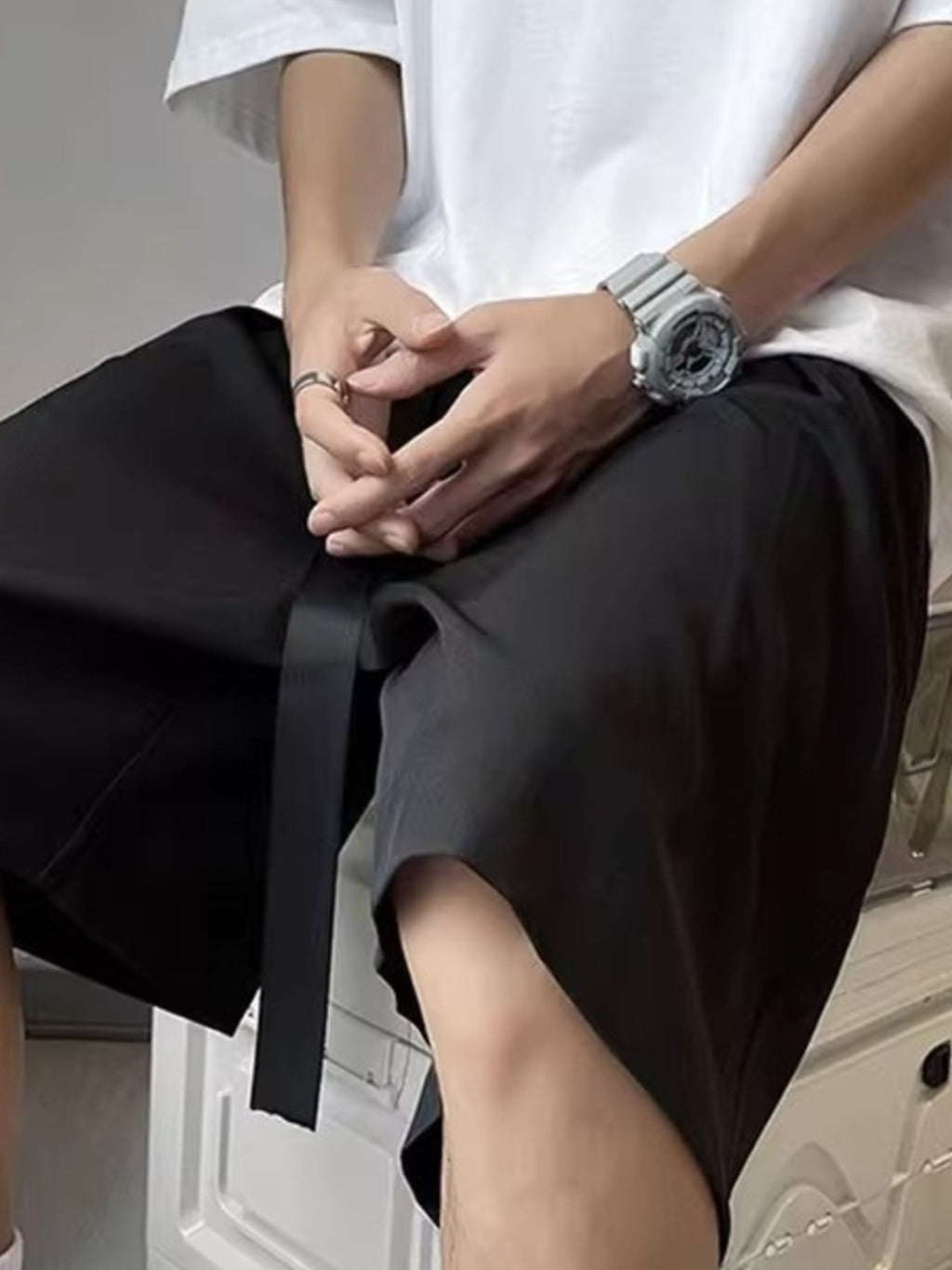 Men's Full Size Loose-Fit Casual Shorts Plus Size