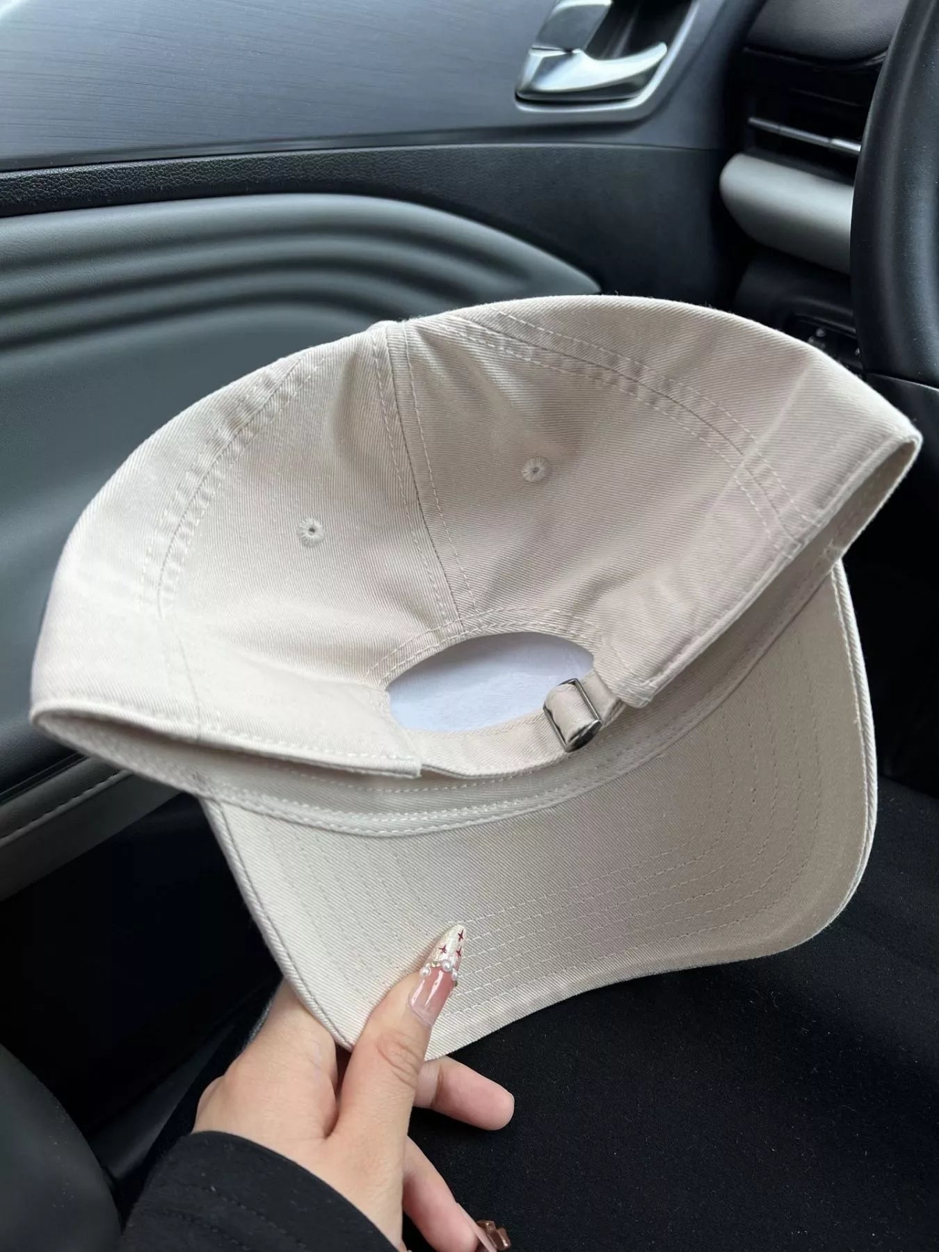 Embroidered Letter Baseball Cap