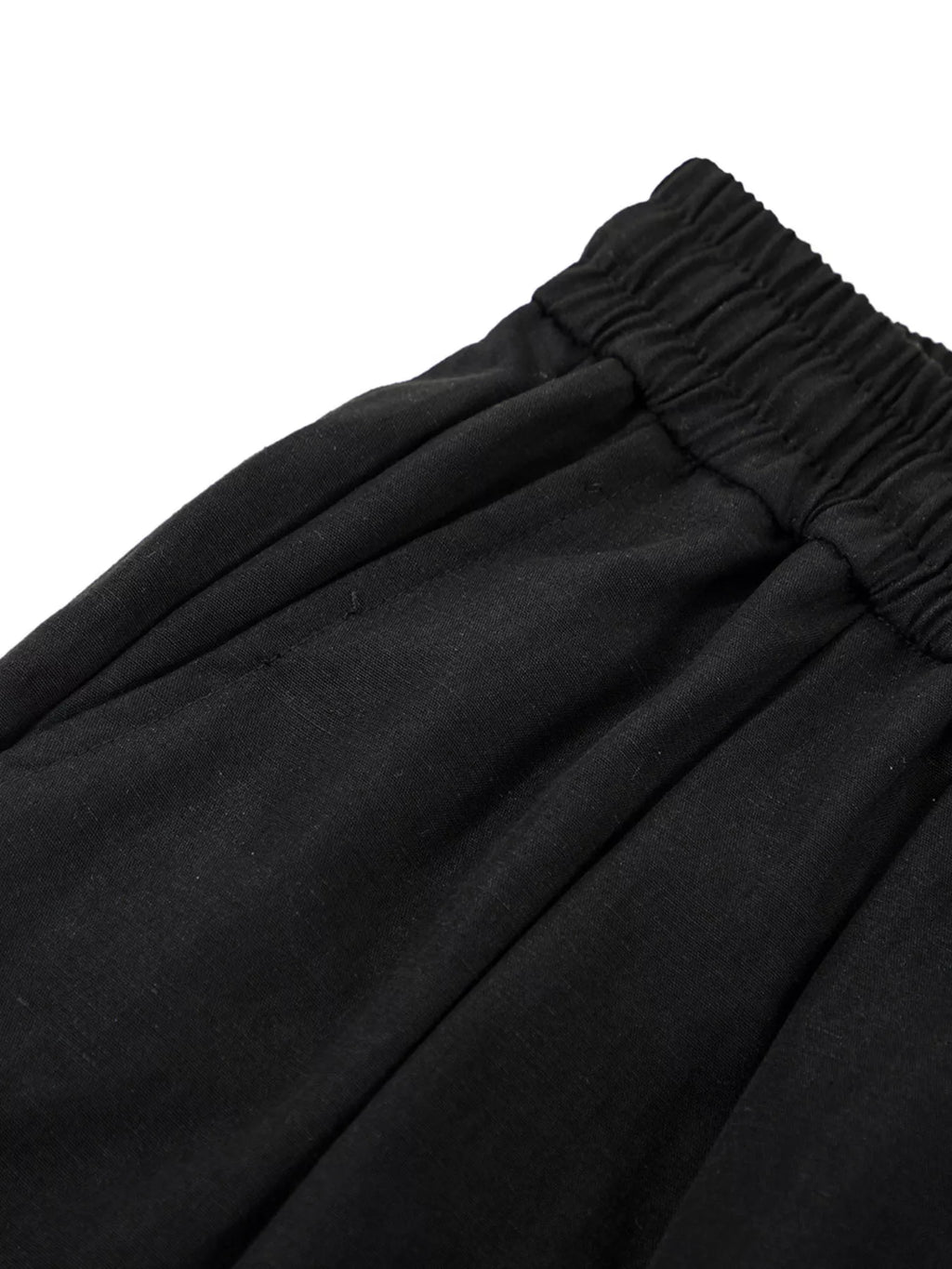 Men's Wide-Leg Drawstring Pants