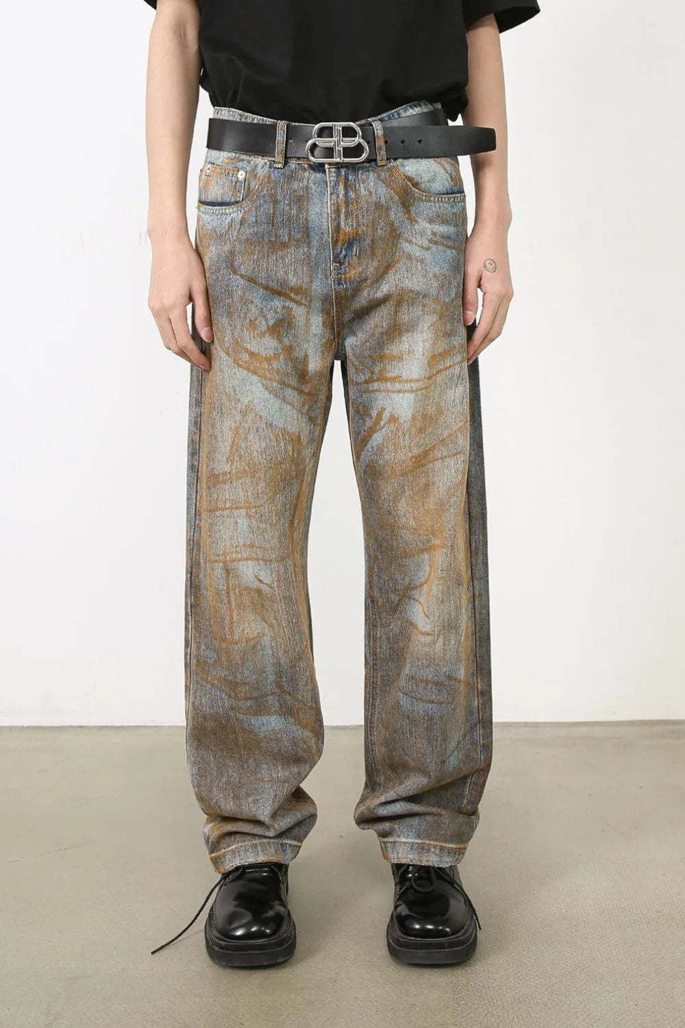 Men's Baggy Jeans with Pockets