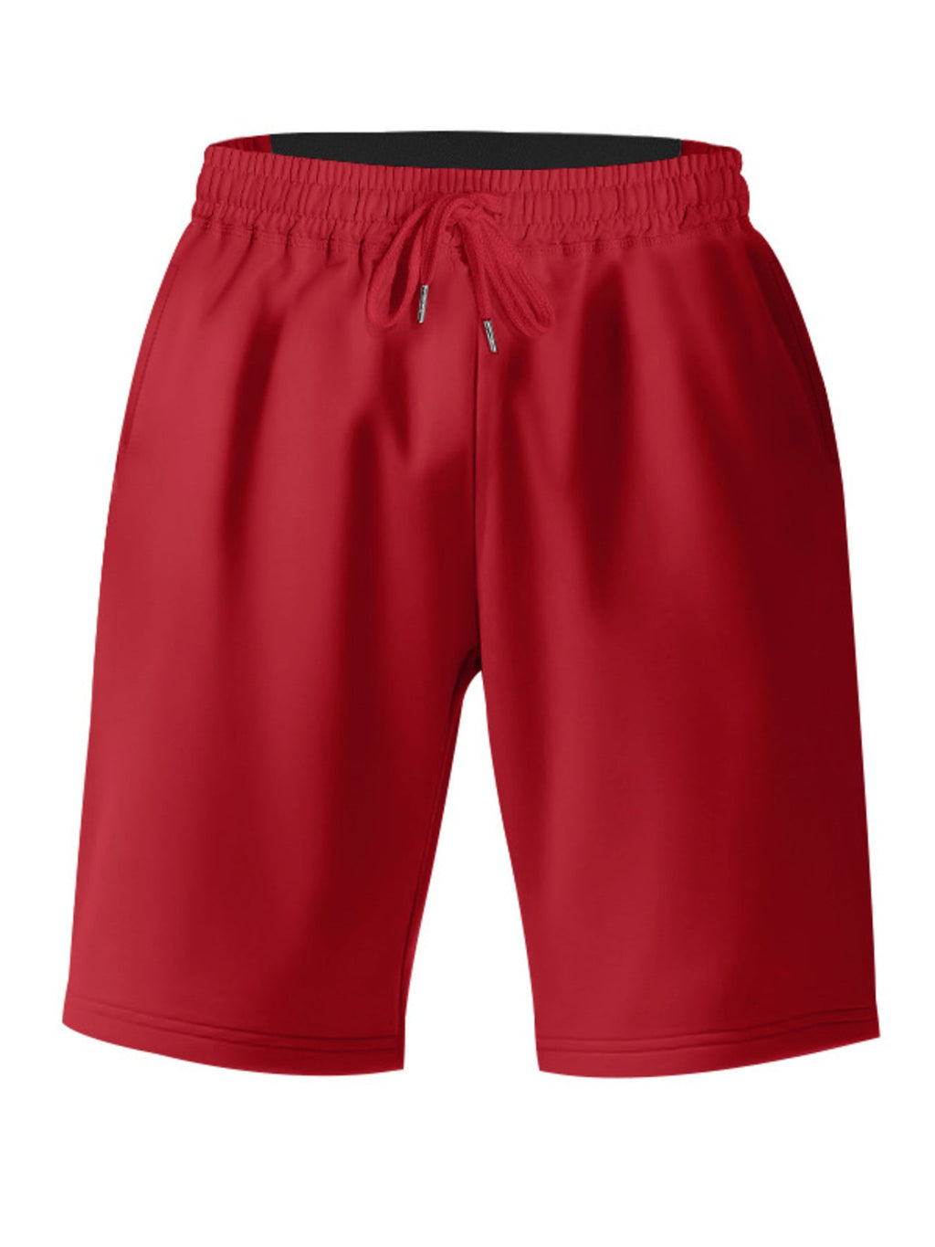 Men's Full Size Casual Drawstring Shorts Plus Size