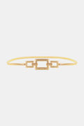 Square Shape Zinc Alloy Buckle Iron Belt