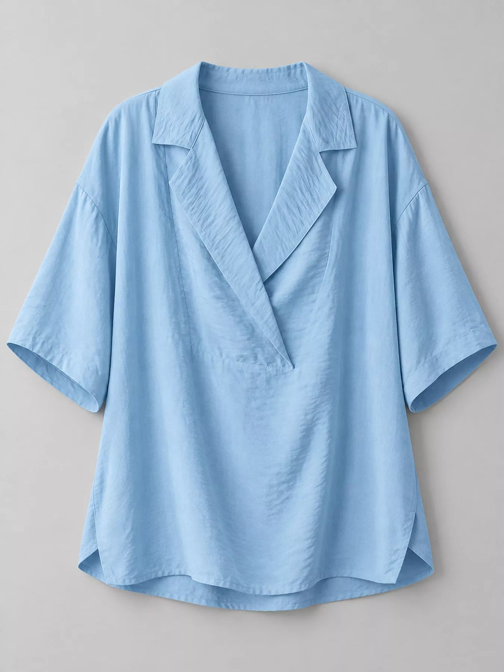 Half Sleeve Oversized Blouse