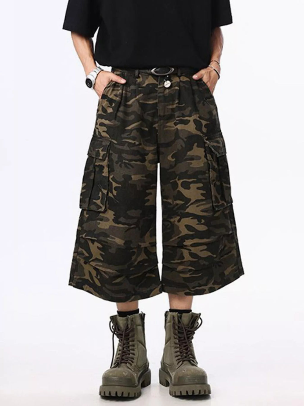 Men's Camo Cargo Shorts