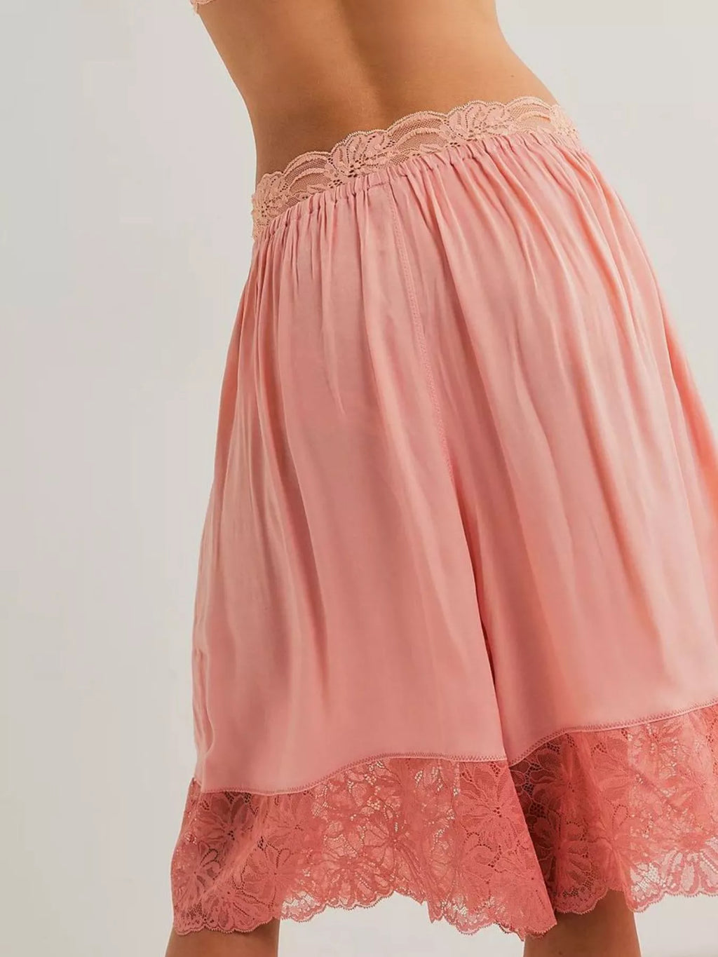 Lace Trimmed Shorts