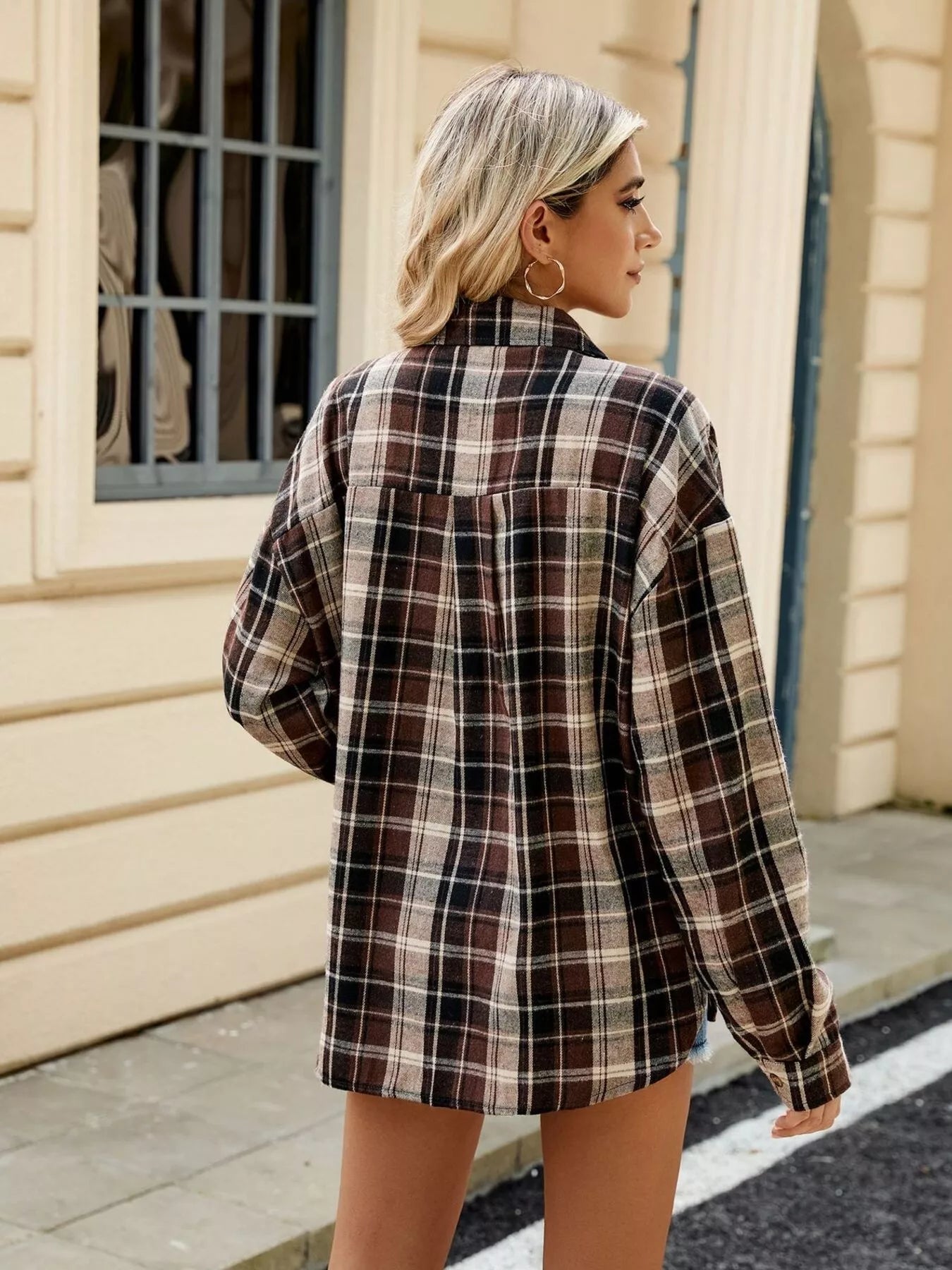 Plaid Button Up Shirt