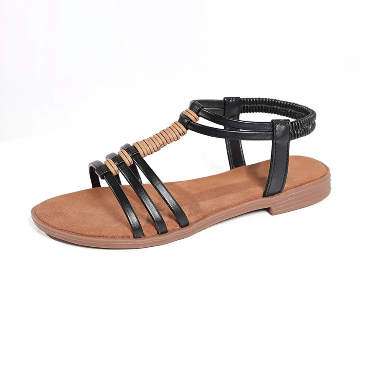 Multi-Strap Flat Sandals