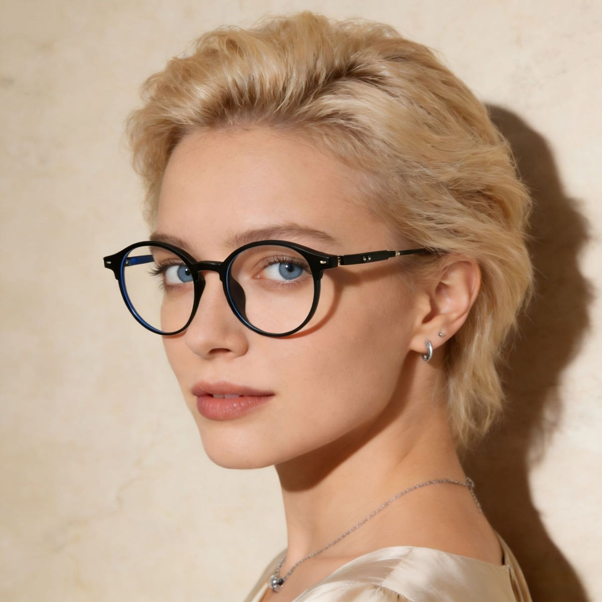 Classic Round Frame Glasses