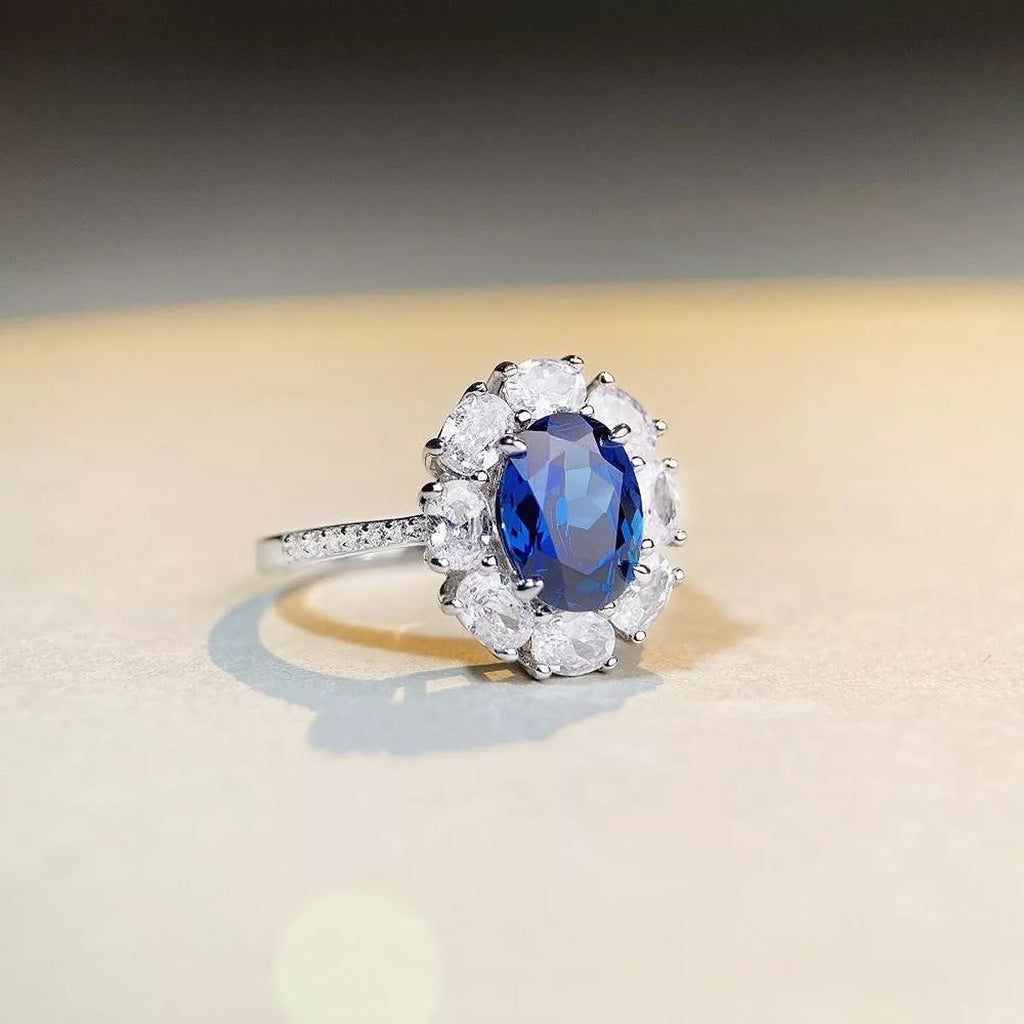 925 Sterling Silver Flower Ring