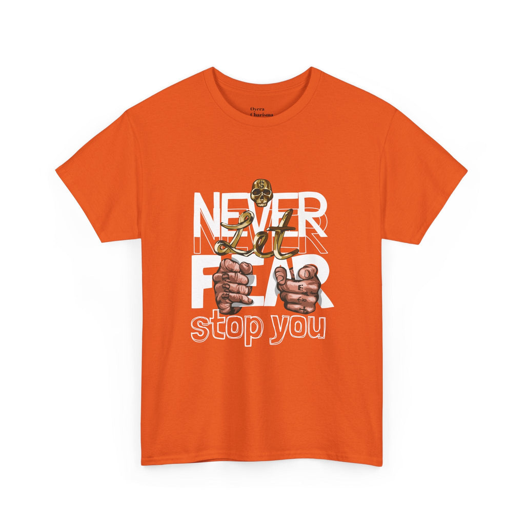 Never Give Up Heavy Cotton Tee