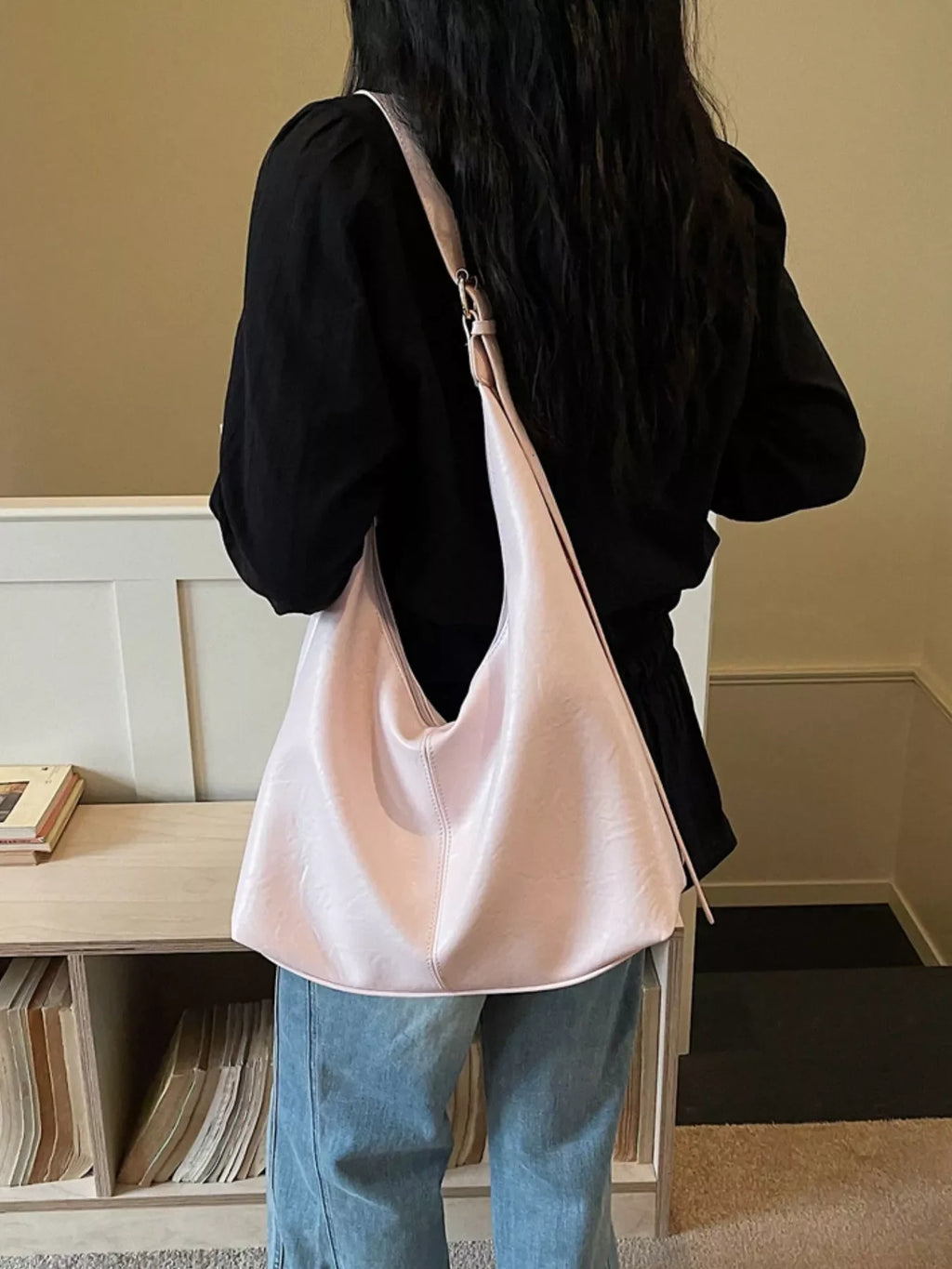 PU Leather Shoulder Bag