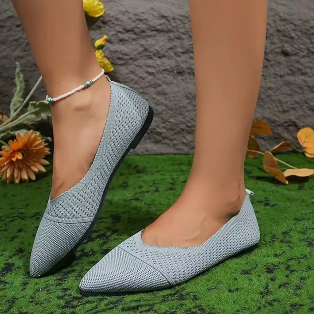 Point Toe Flats Slip-Ons