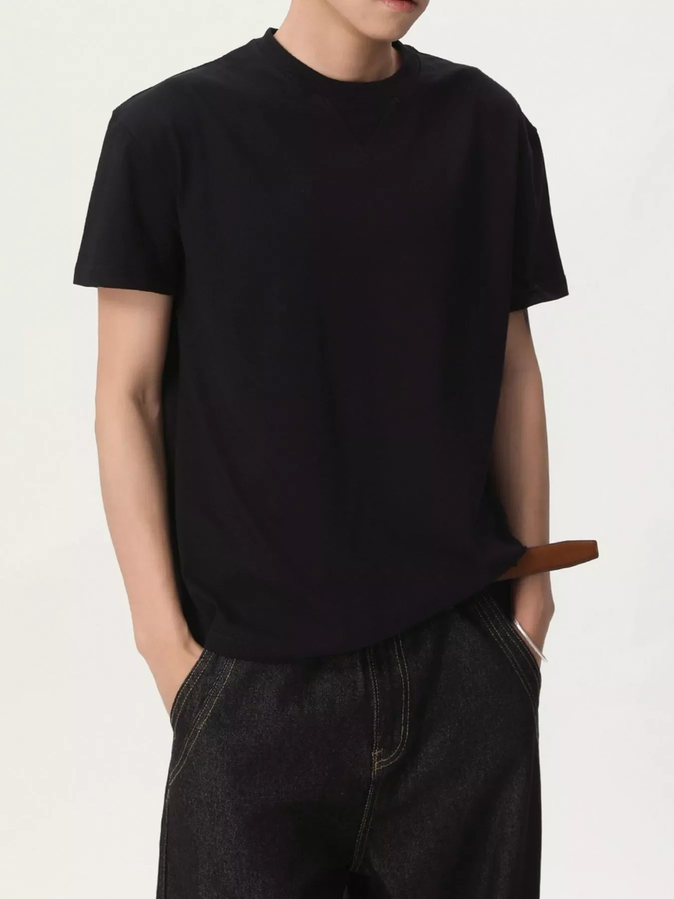 Men's Round Neck Short Sleeve Tee