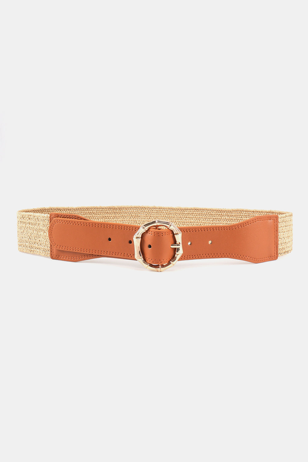 Braided Belt with Alloy Buckle