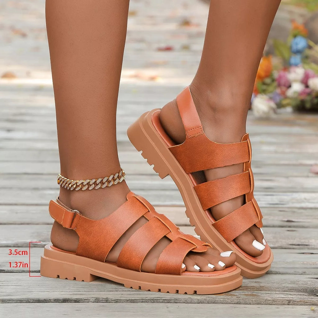 Open Toe Platform Sandals