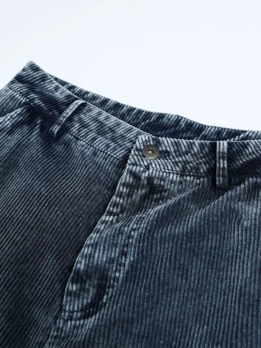 Men's Corduroy Cargo Pants with Multiple Pockets