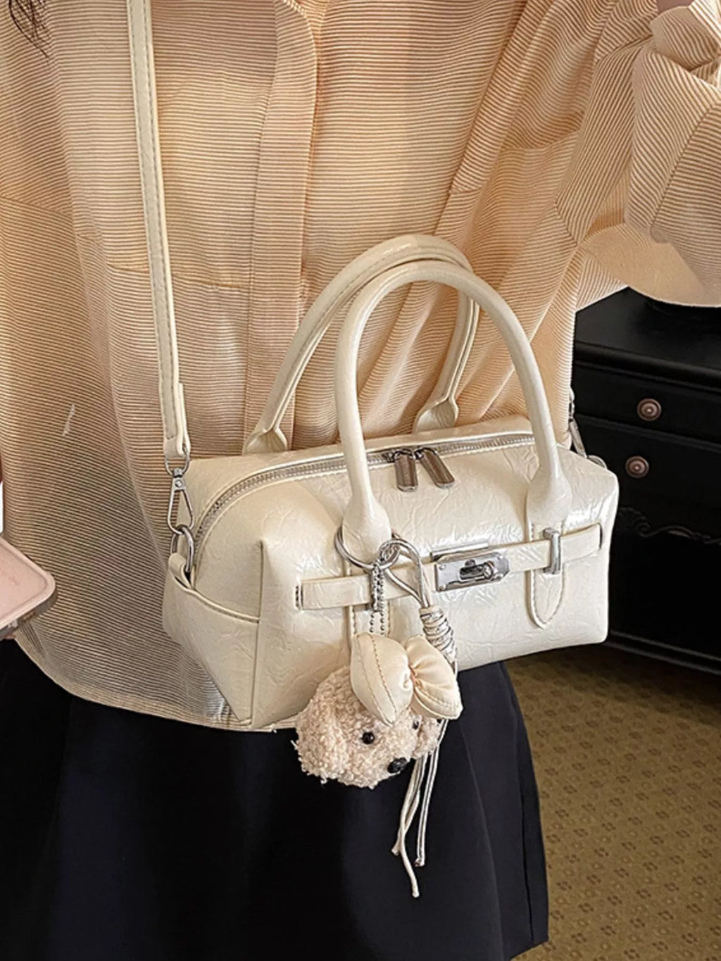 Top-Handle Shoulder Bag