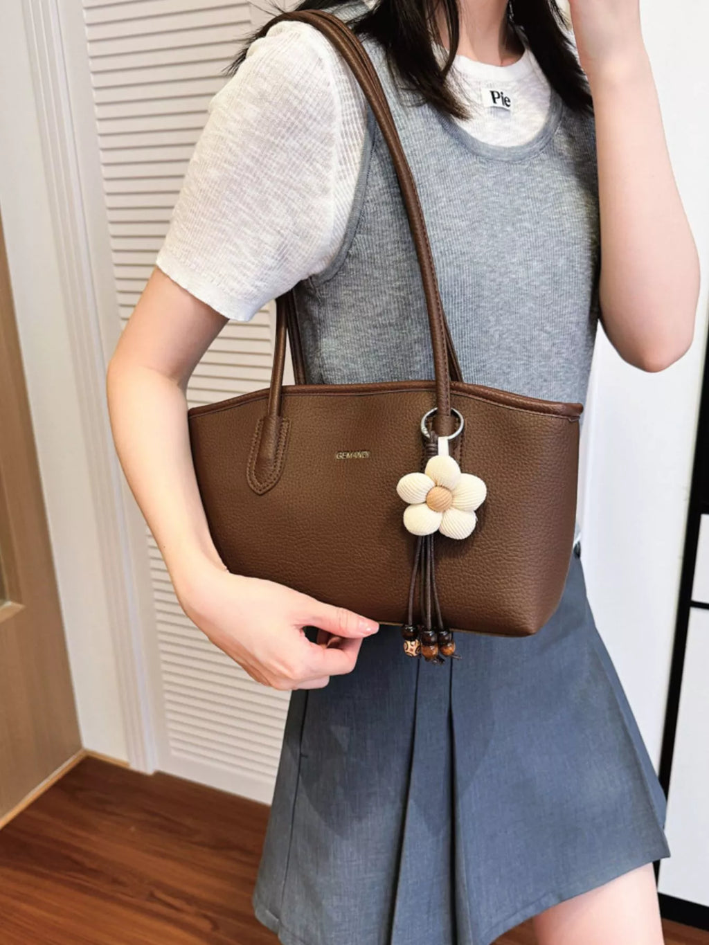 PU Leather Shoulder Bag