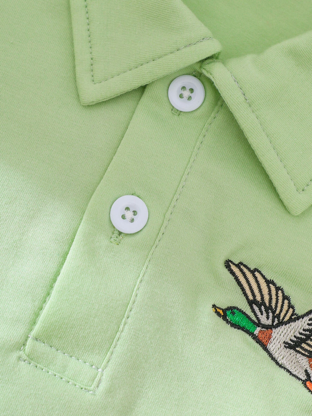 Children's Embroidered Polo Shirt & Striped Shorts Set