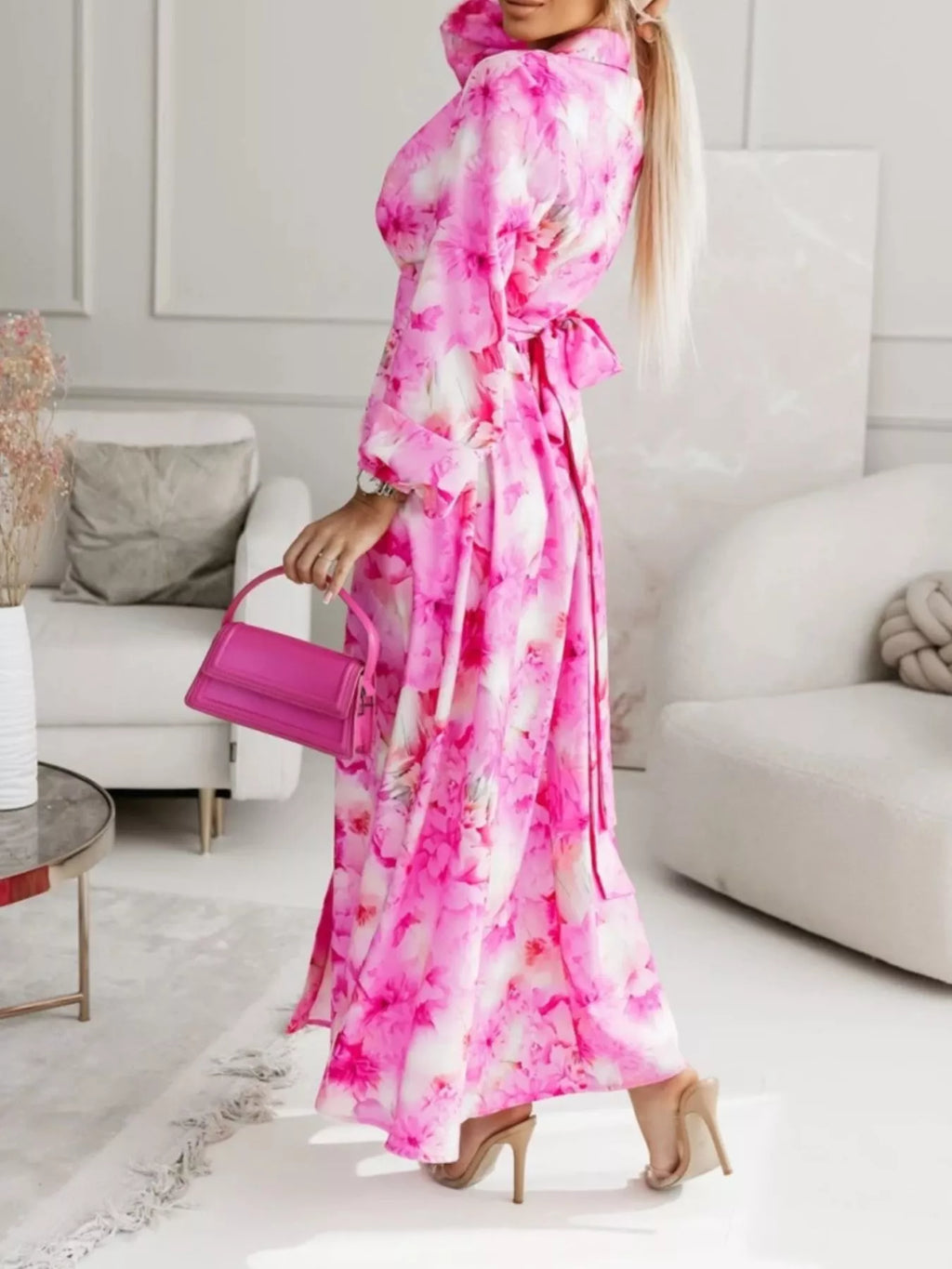 Long Sleeve Maxi Shirt Dress