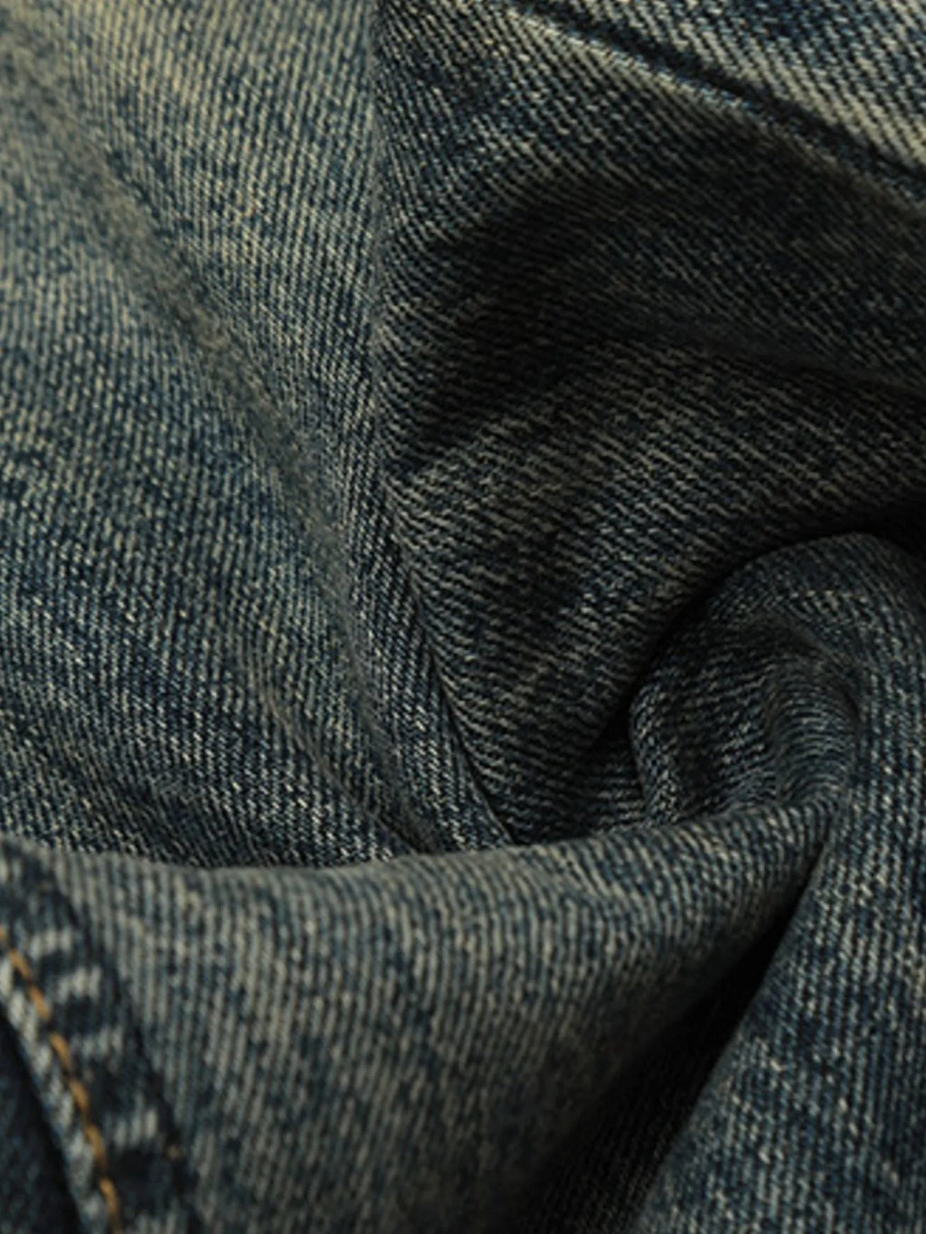 Men's Wash Straight Leg Jeans