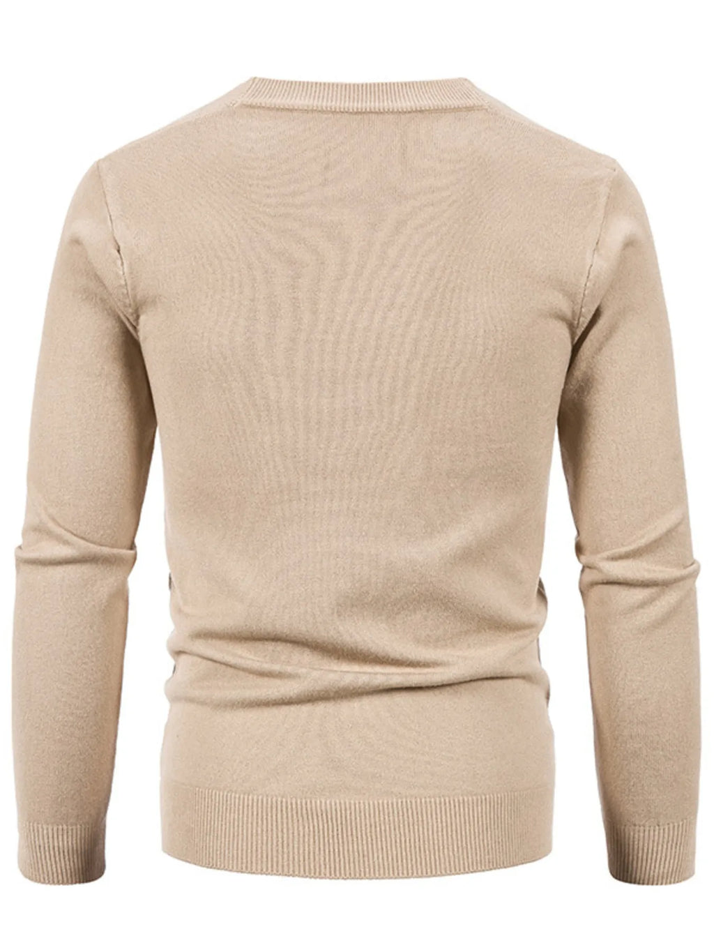 Men's Plus Size Button Up Long Sleeve Cardigan