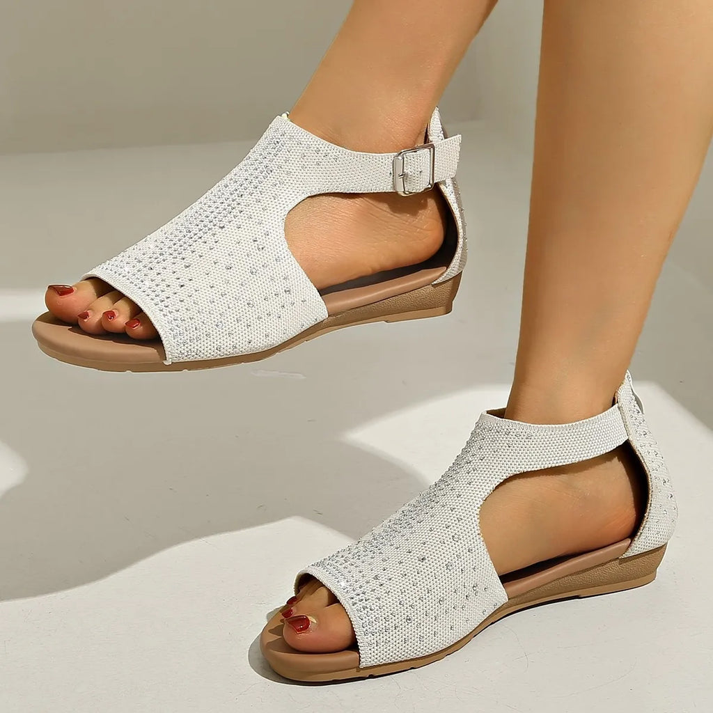 Open Toe Wedge Sandals