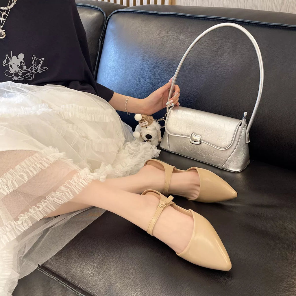 Point Toe Flats Sandals
