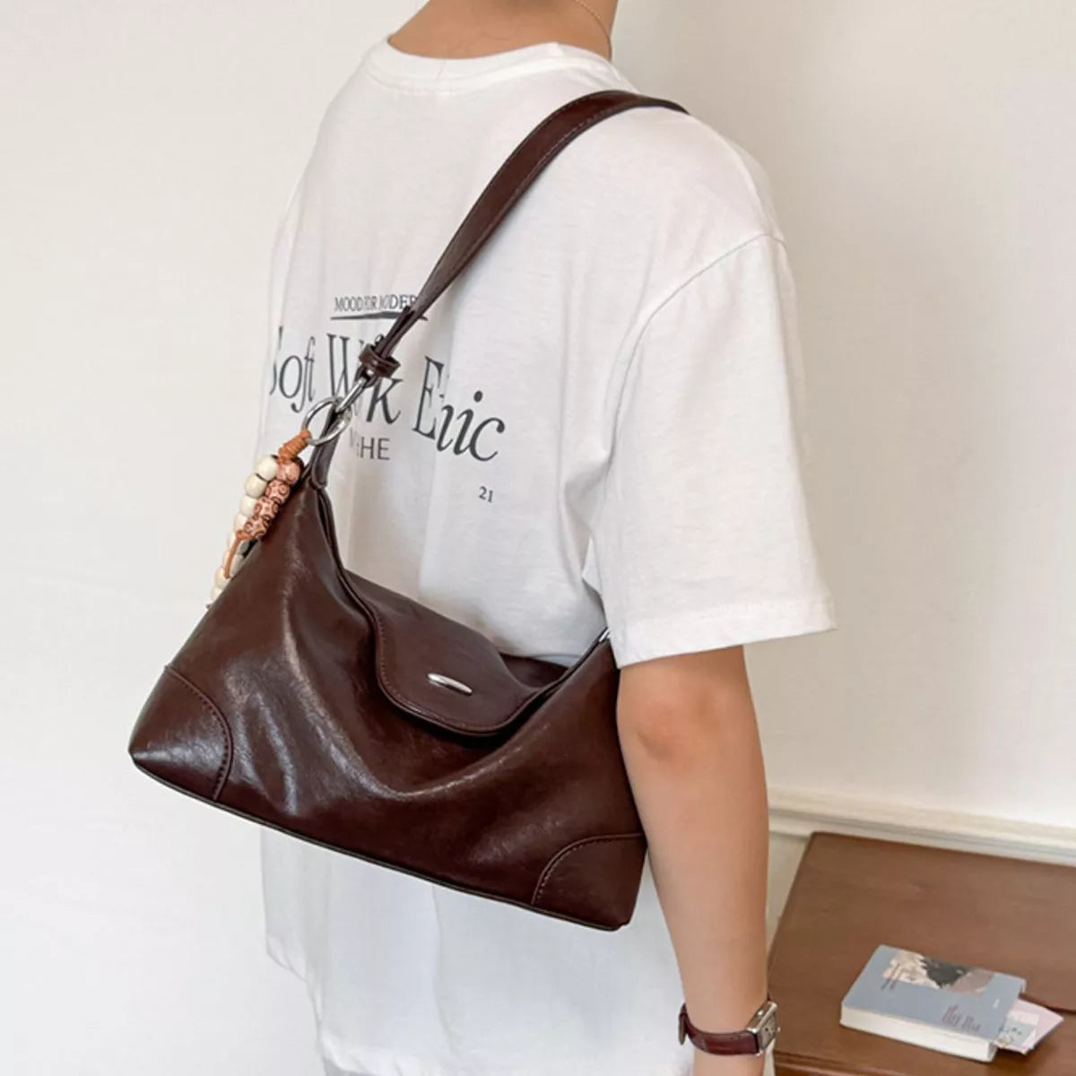 Vintage Leather Shoulder Bag