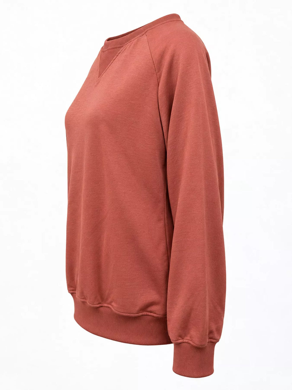 Crew Neck Raglan Sleeve Sweatshirt
