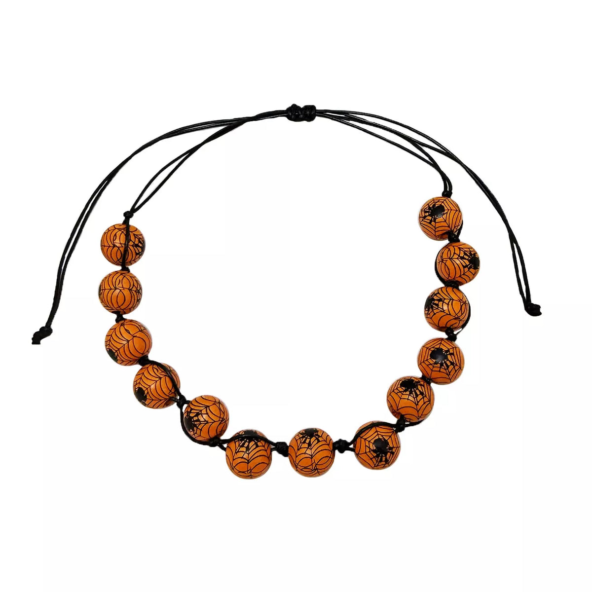 Halloween Beaded Choker Necklace