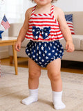 Children's Patriotic Star-Spangled Outfit Set