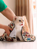 Super Absorbent Cartoon Pet Bath Towel