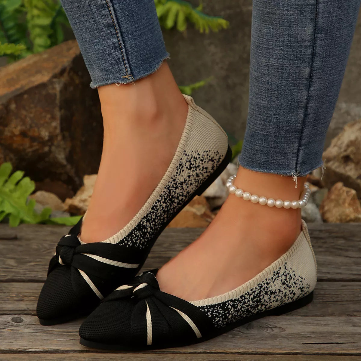 Point Toe Slip-Ons