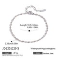 Silver Chain Bracelet and Necklace Collection