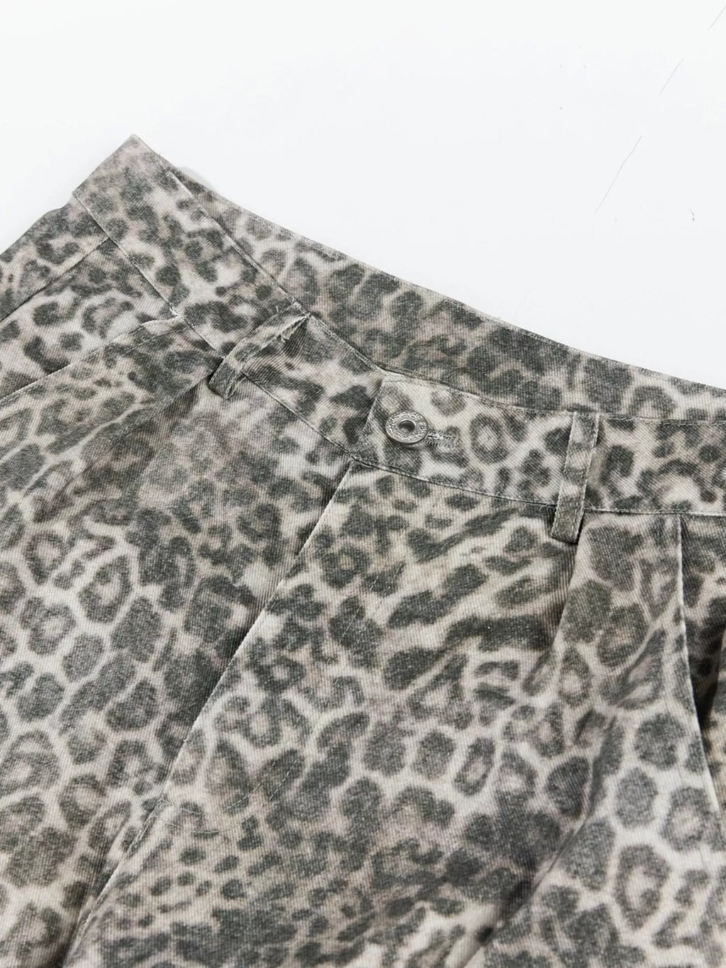 Men's Leopard Print Cargo Pants
