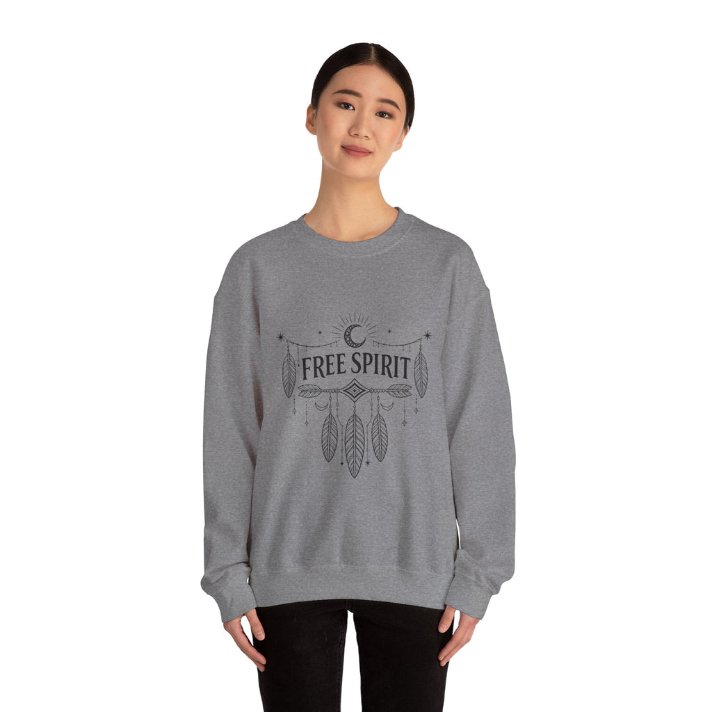 Free Spirit Dreamcatcher Crewneck Sweatshirt