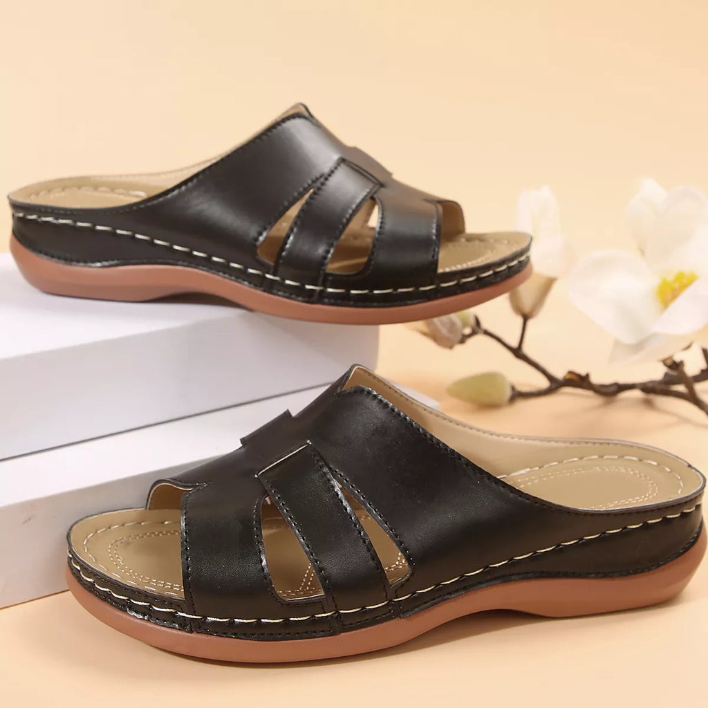 Open Toe Wedge Sandals